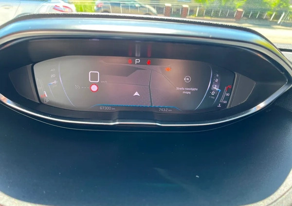 Peugeot 3008 cena 103000 przebieg: 67000, rok produkcji 2021 z Trzebinia małe 191